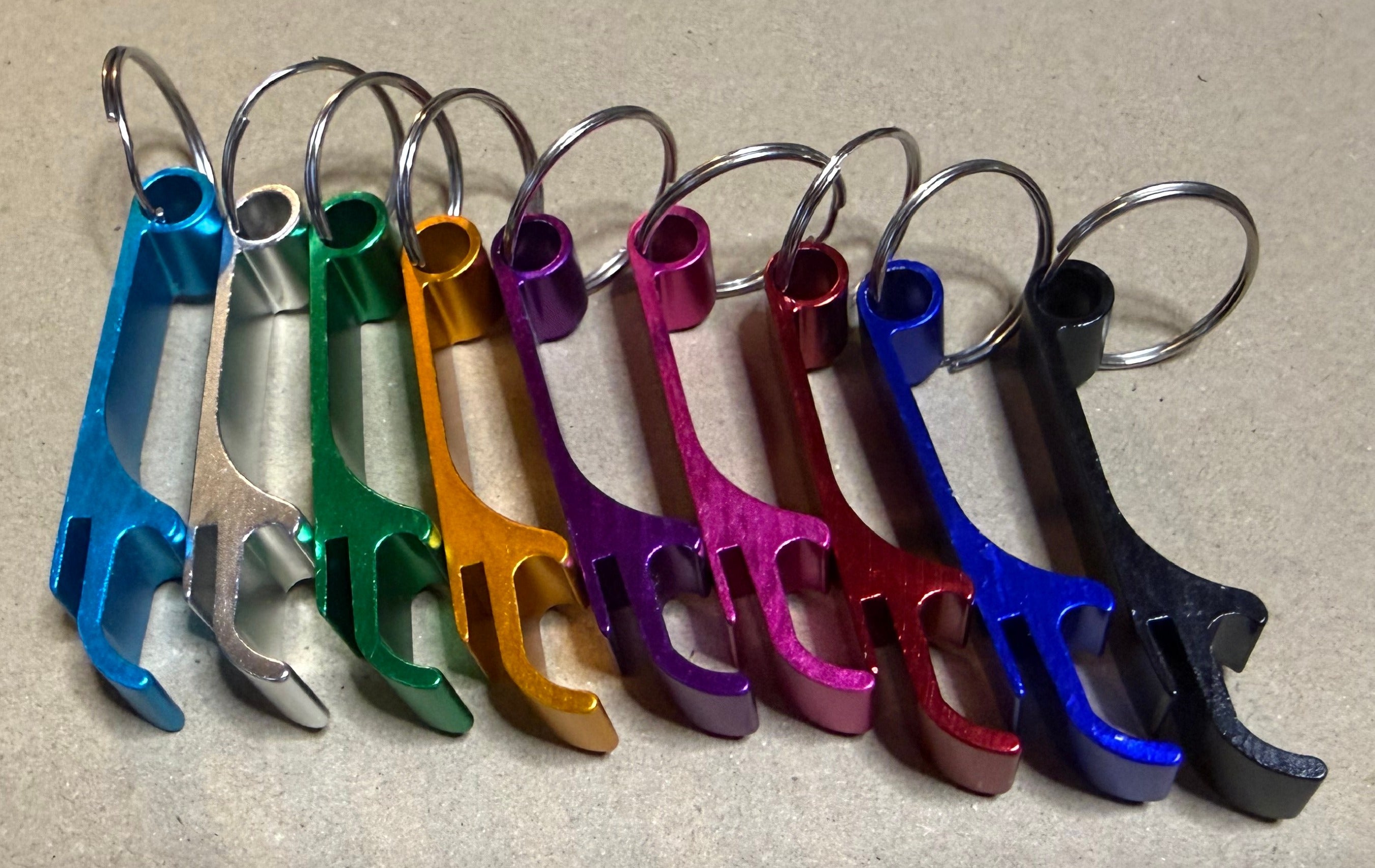 Aluminum Bottle Opener Keychain