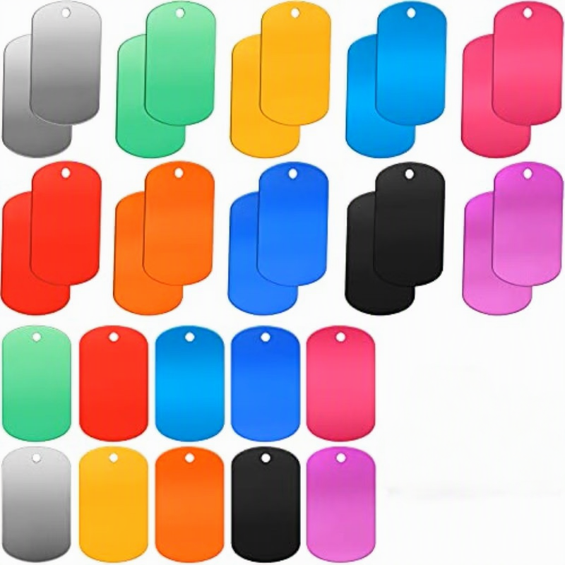 Aluminum Dog Tags